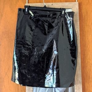 Commando Faux Patent Leather Mini Skirt